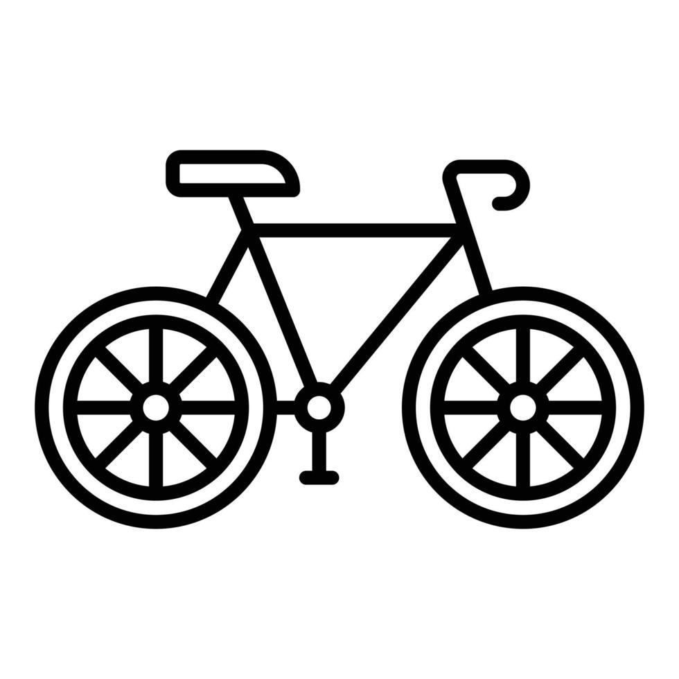 Fahrrad-Icon-Stil vektor