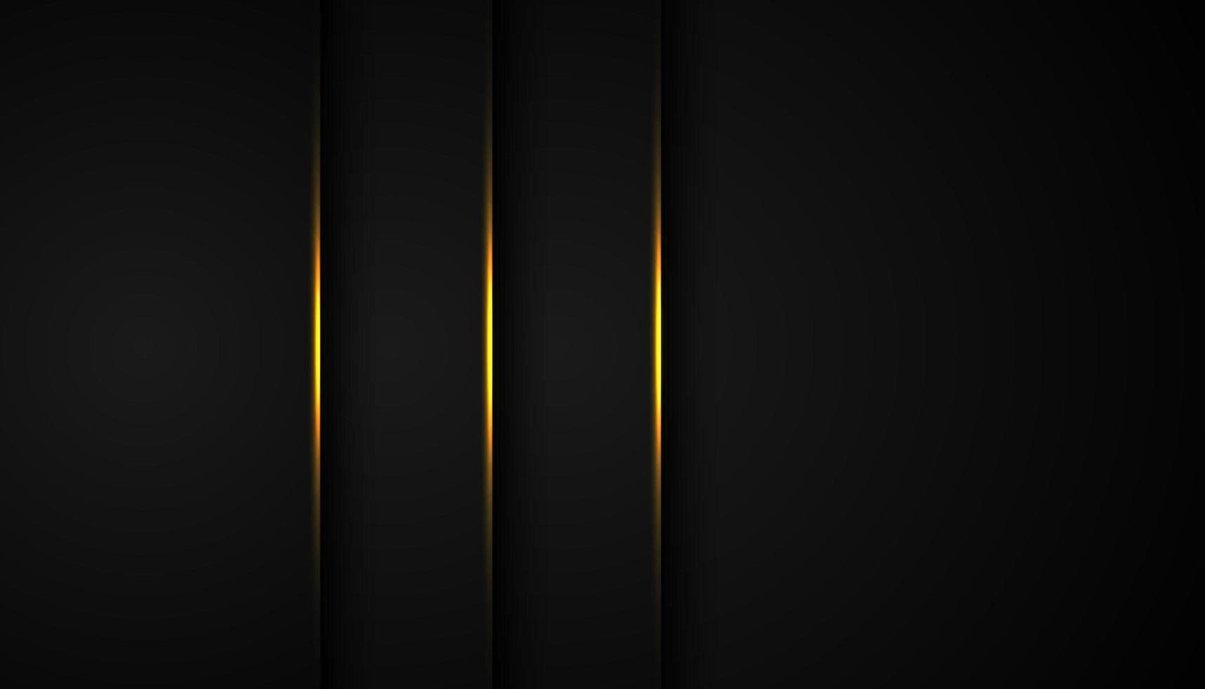 schwarzer abstrakter Hintergrund mit geraden vertikalen Schichten vektor