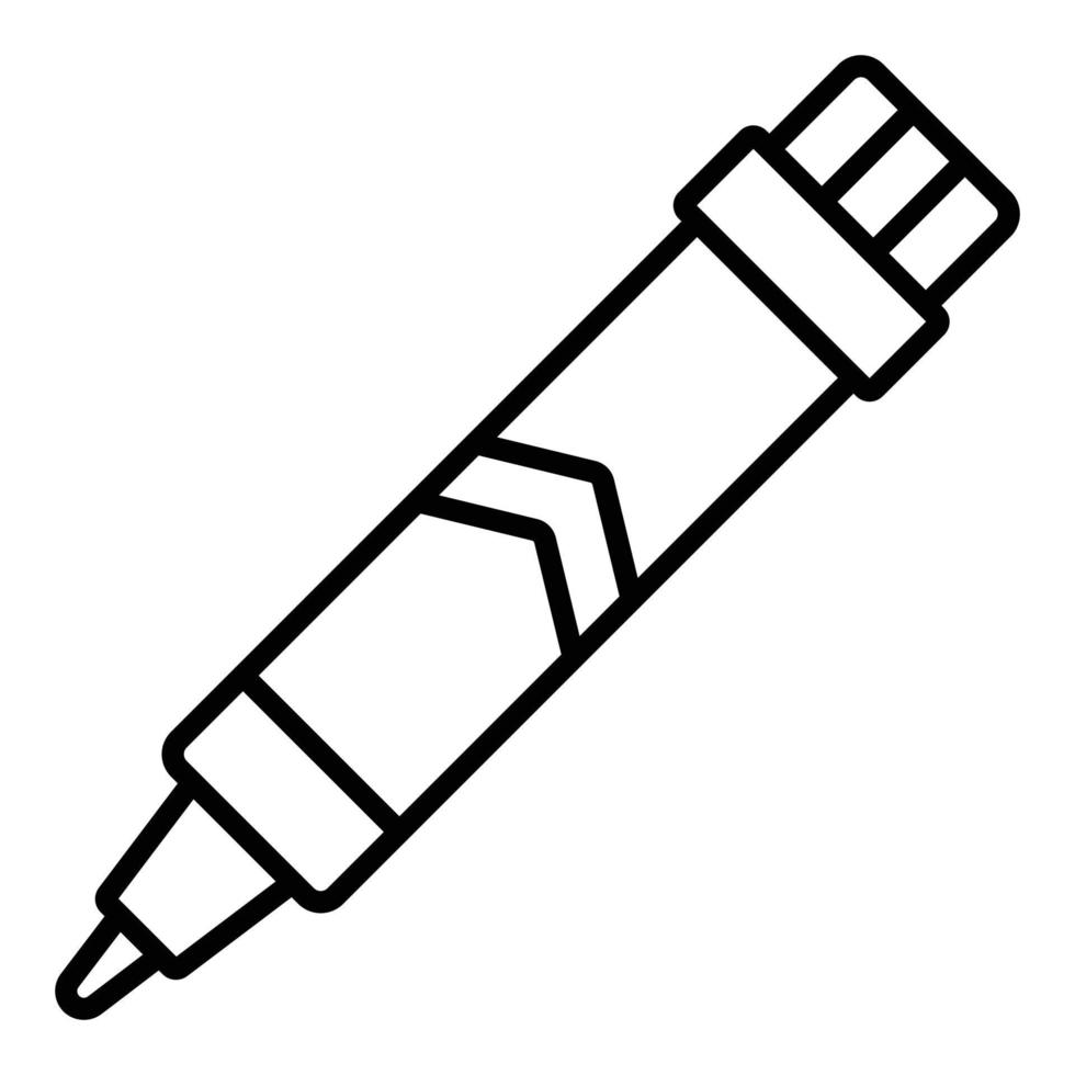 Marker-Icon-Stil vektor