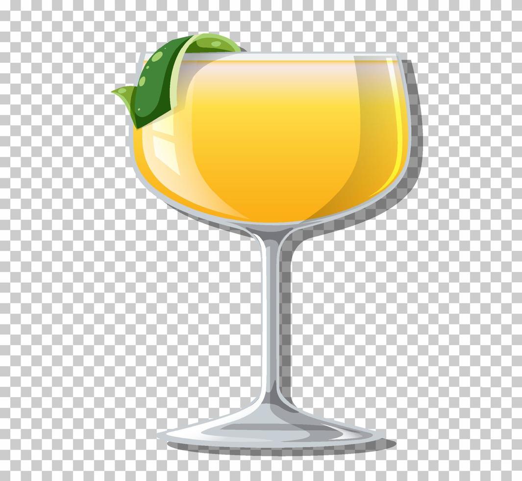 daiquiri cocktail i glas vektor