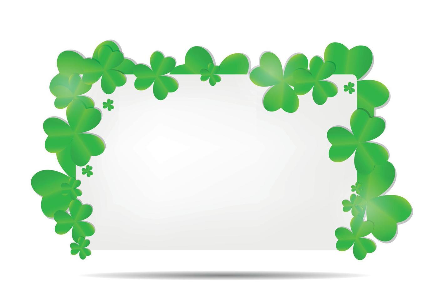 Saint Patricks Day Hintergrundvektorillustration vektor