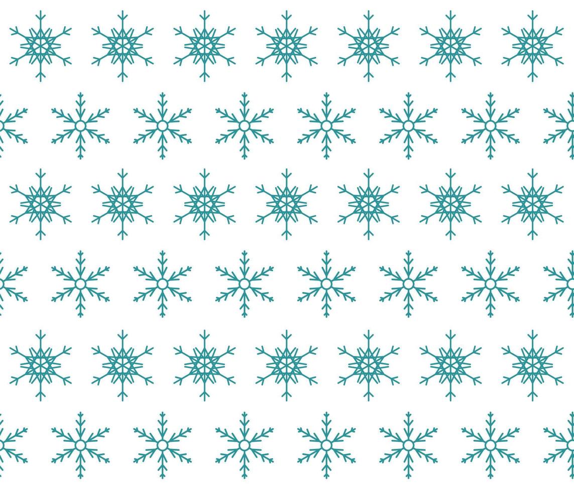 sömlös snöflingor bakgrund. vektor illustration