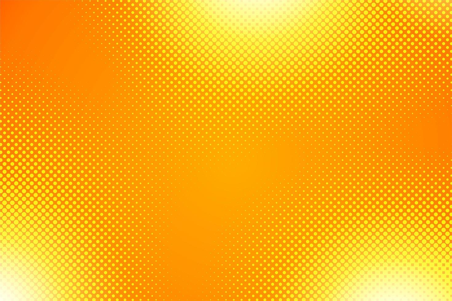 orange halvtongradientbakgrund vektor