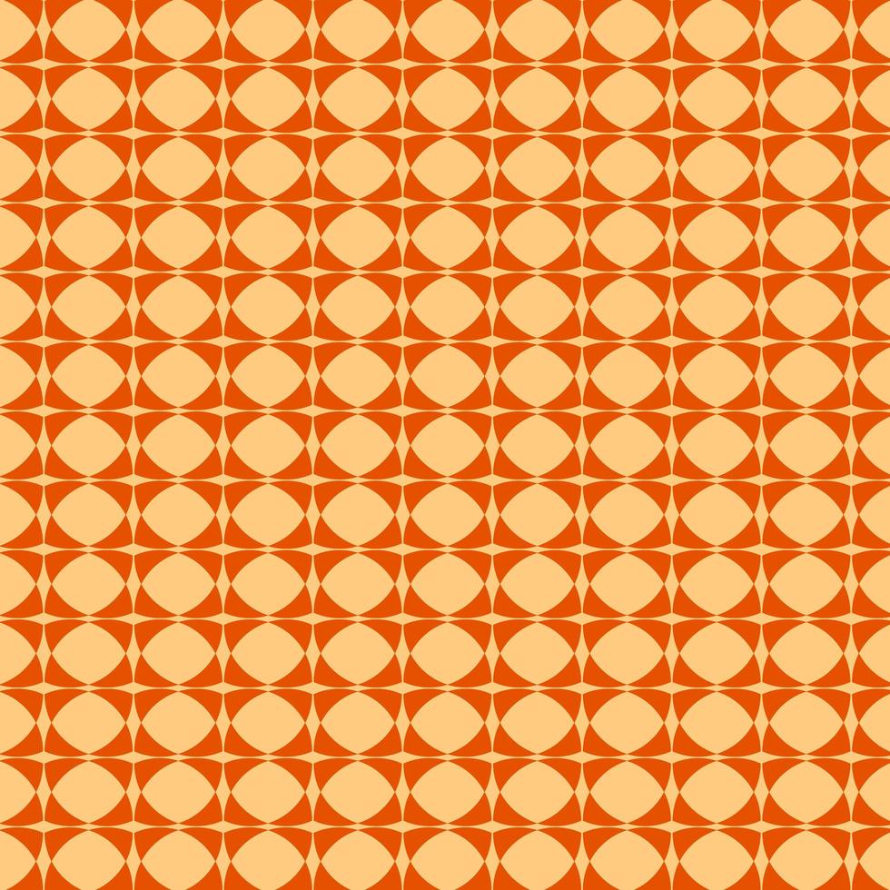 nahtloses Muster des orange und gelben geometrischen Diamanten vektor