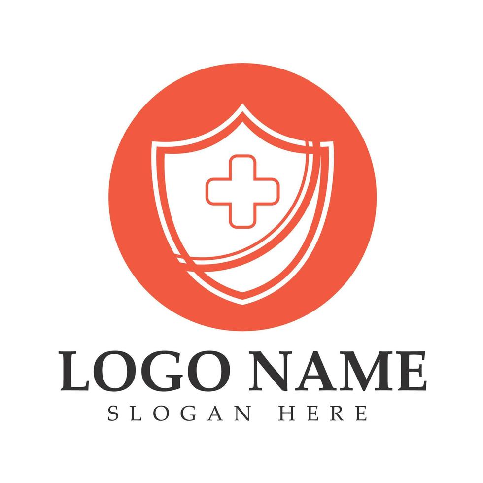 Schild-Logo-Design-Vektor, Schild-Emblem-Logo-Vorlage, Logosymbol-Icon-Vektor vektor