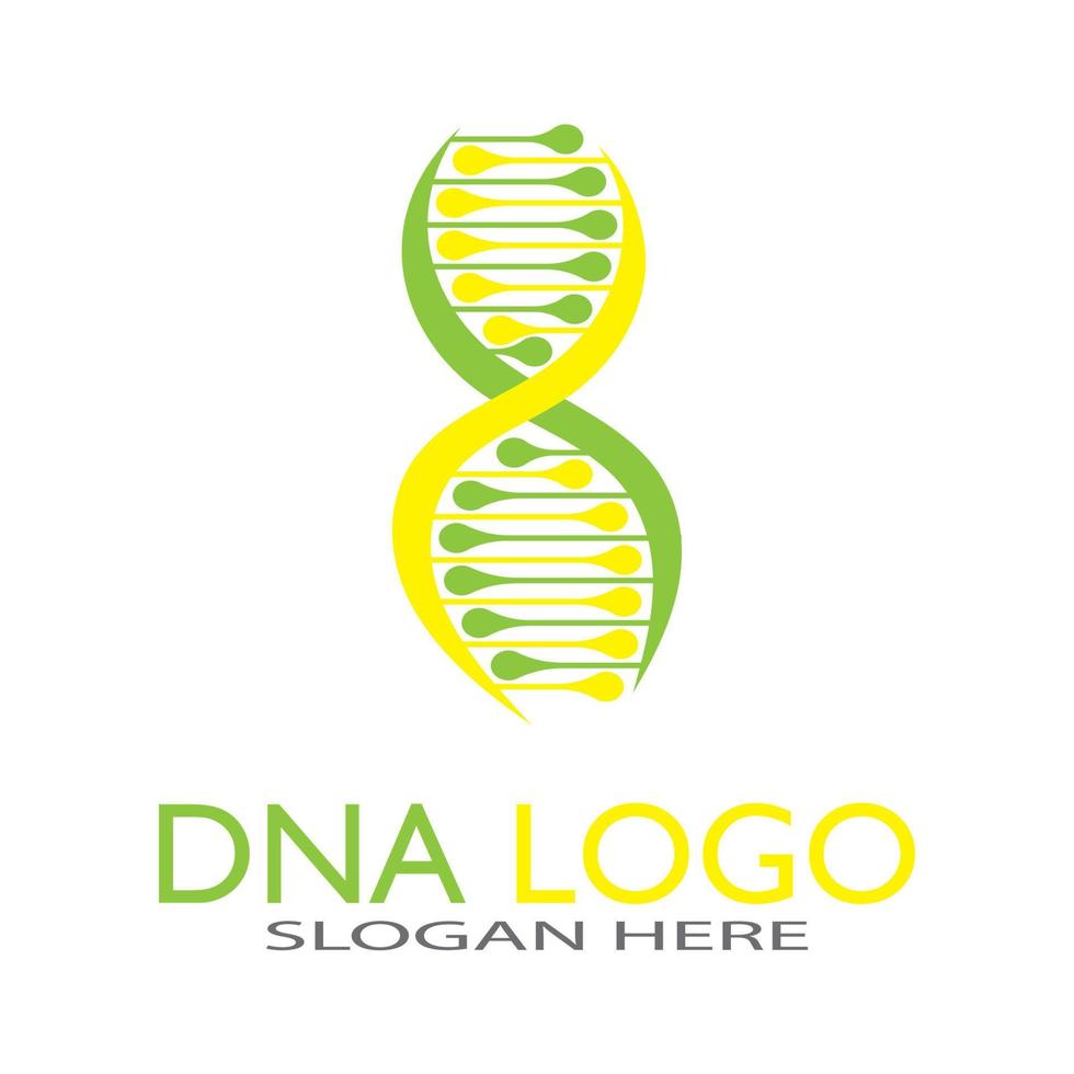 dna-vektor-logo-design-vorlage.modernes medizinisches logotype.laborwissenschaft symbol symbol.farbenfroher pharmakologie-zeichen-vektor vektor