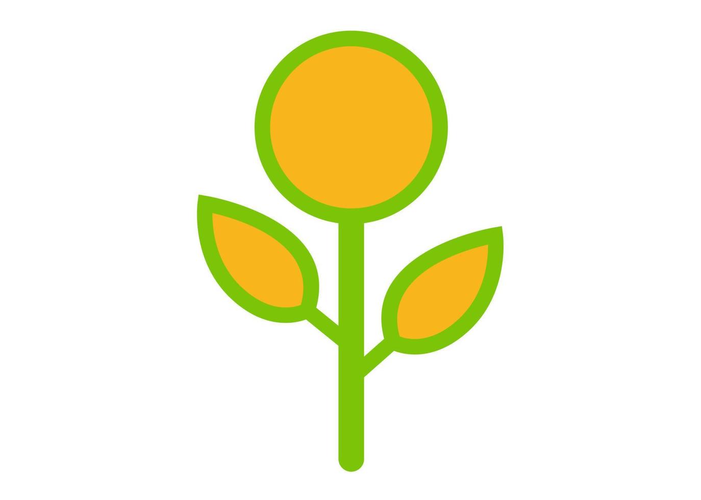 växt form ikon eller symbol design vektor