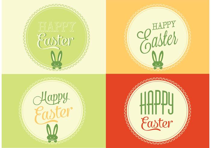 Free Vector Ostern Hintergründe