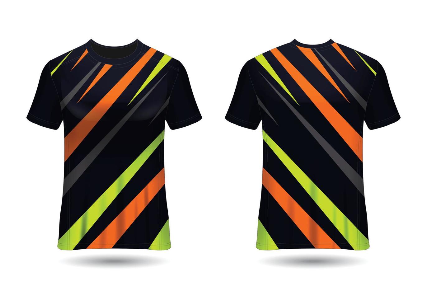 T-Shirt-Sportdesign für Renntrikot-Radsport-Gaming-Vektor vektor