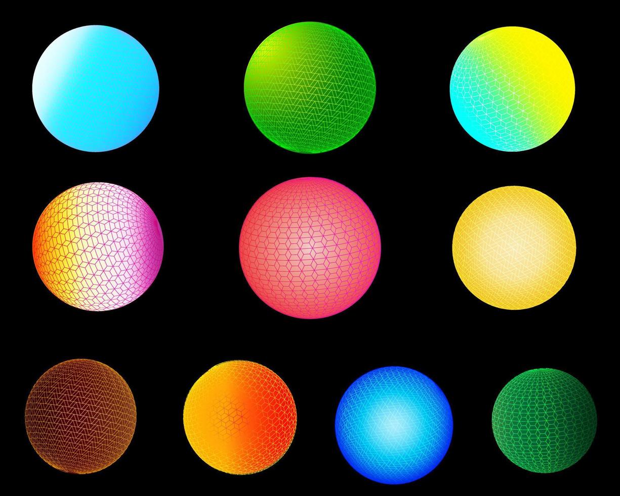 Ball Ballon Blase Kreis Symbol abstrakten Hintergrund Vektor-Illustration vektor