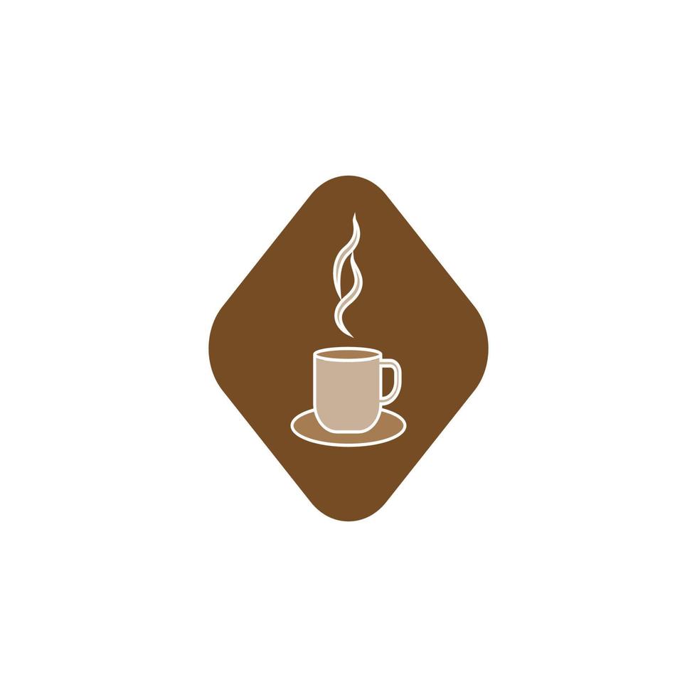 Kaffee-Vektor-Icon-Design-Illustration vektor