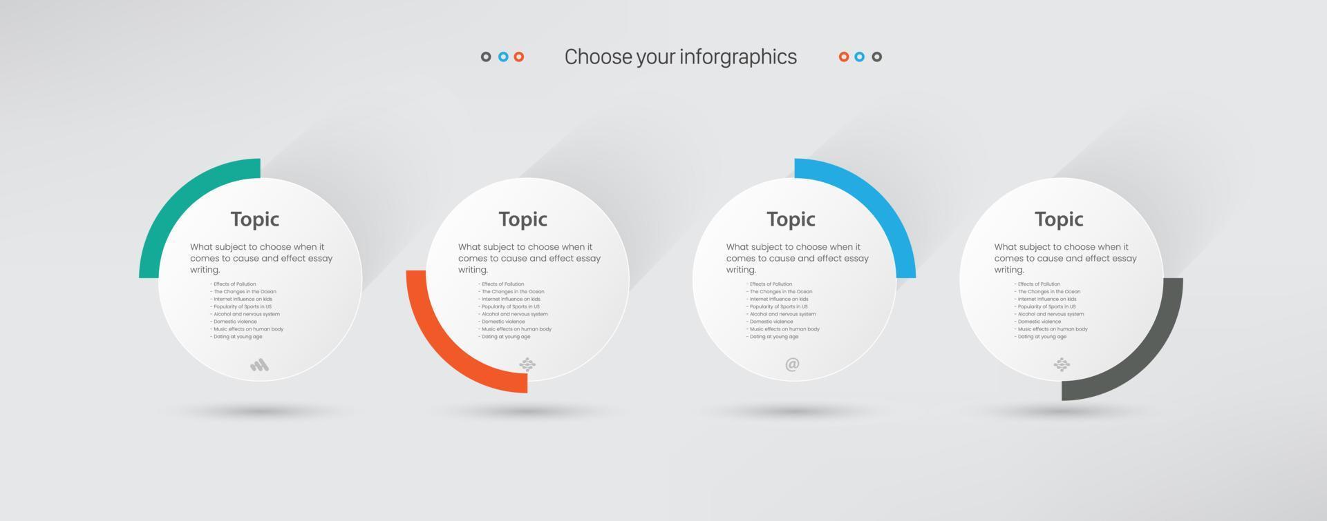 steg eller alternativ för infografiskt processdiagram med blå och gula paneler. infografisk mall med 6 alternativ eller steg, affärsmall för presentationsobjekt vektor