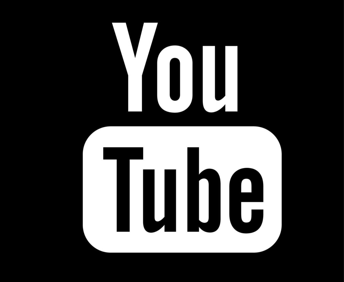 YouTube-Social-Media-Symbol abstrakte Logo-Design-Vektorillustration vektor