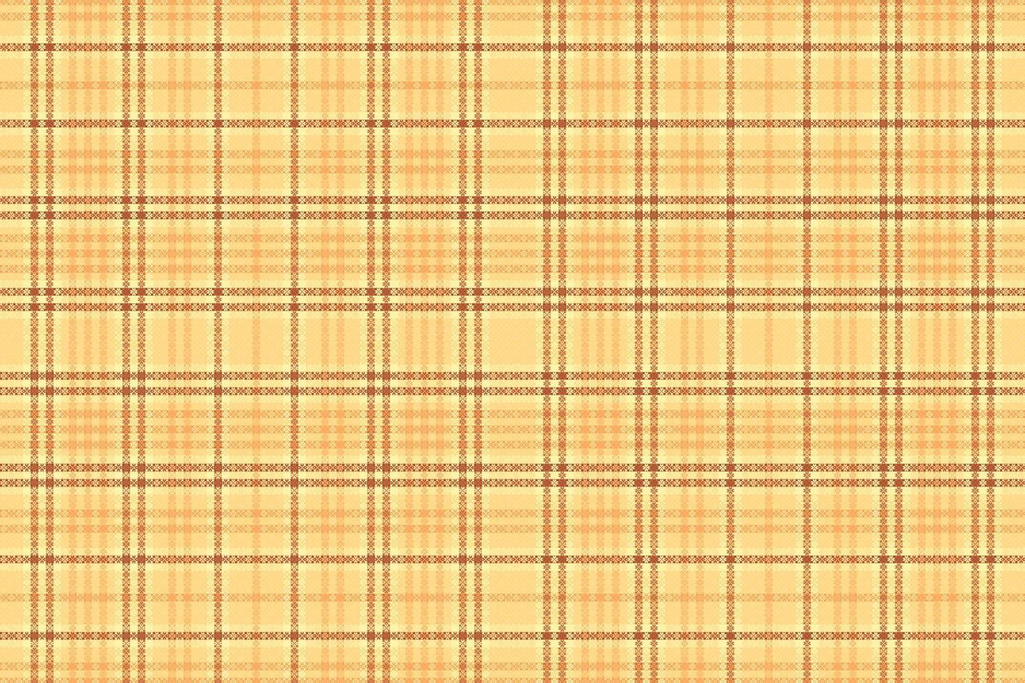 Tartan-Plaidmuster mit Textur und warmer Farbe. Vektor-Illustration. vektor