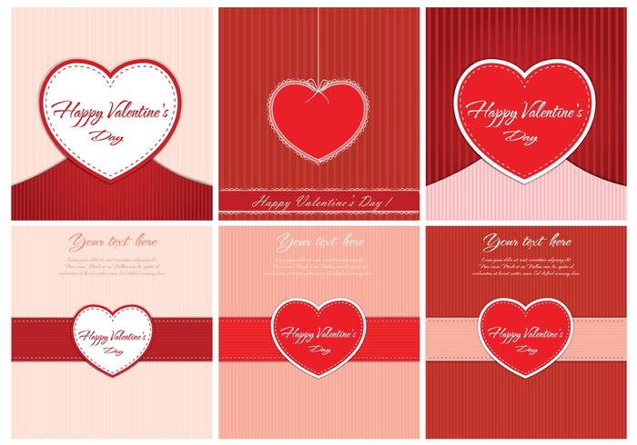 Free Vector Valentinstag Hintergründe