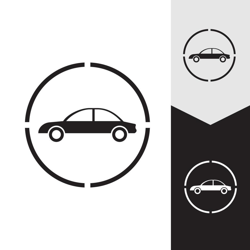 Auto-Vektor-Illustration-Icon-Design vektor