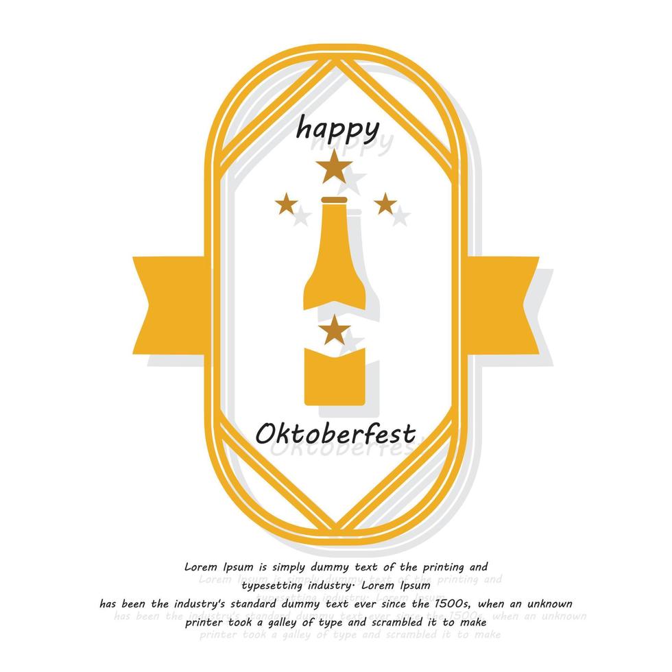 oktoberfest gratis vektor