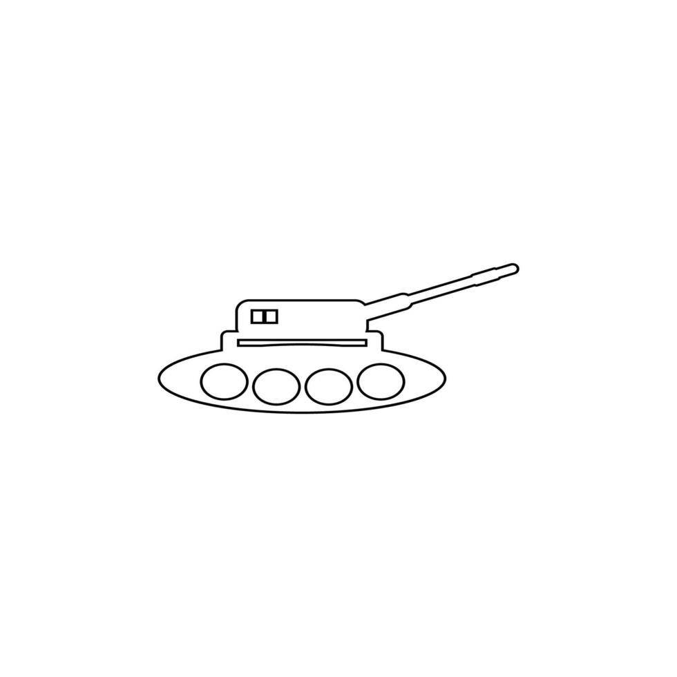 Tank-Icon-Design vektor