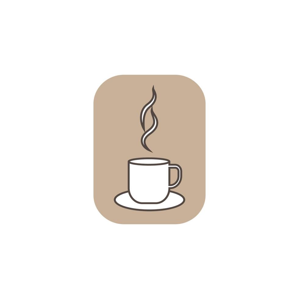 kaffe vektor ikon design illustration