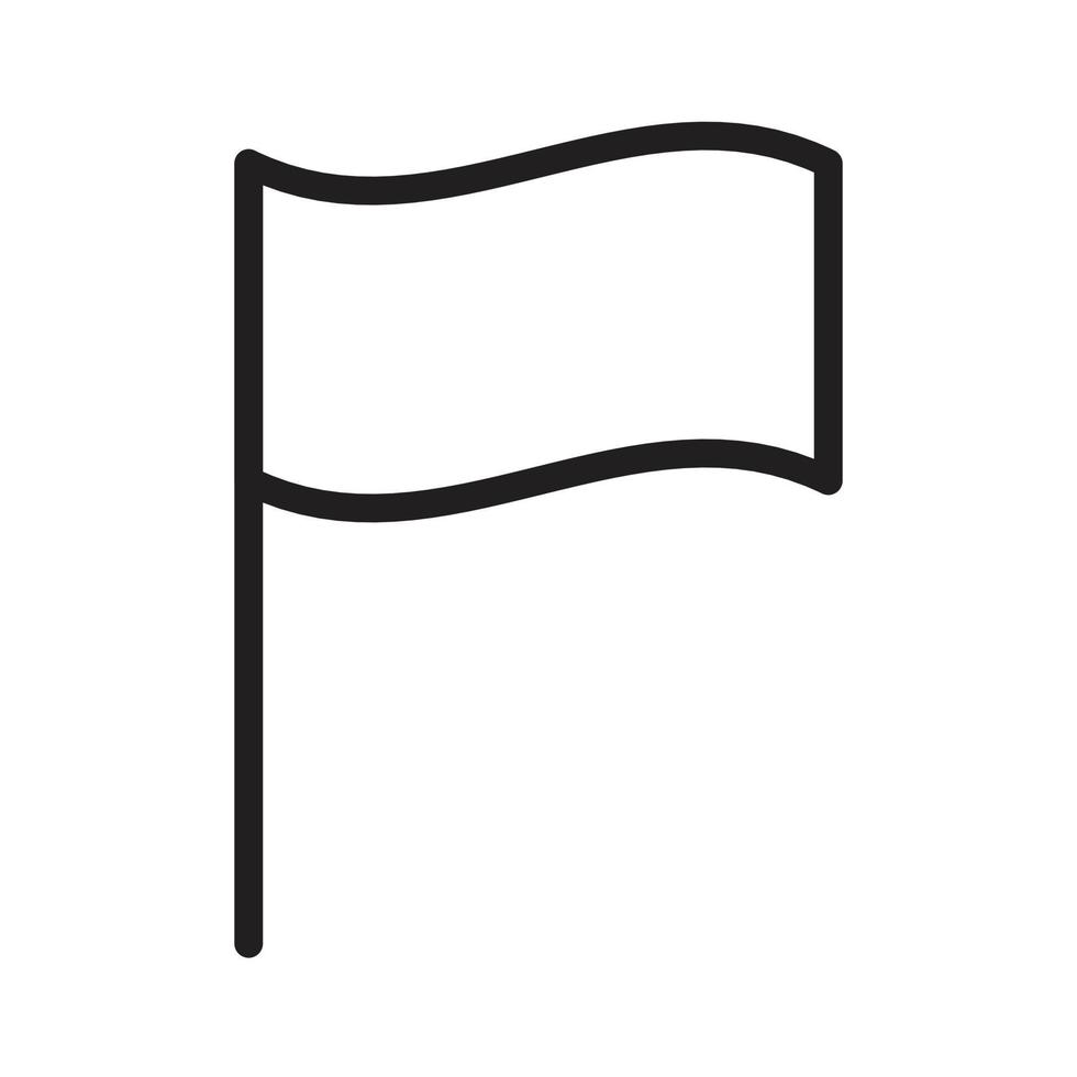 Flag-Icon-Vektor für Website-Symboldarstellung vektor