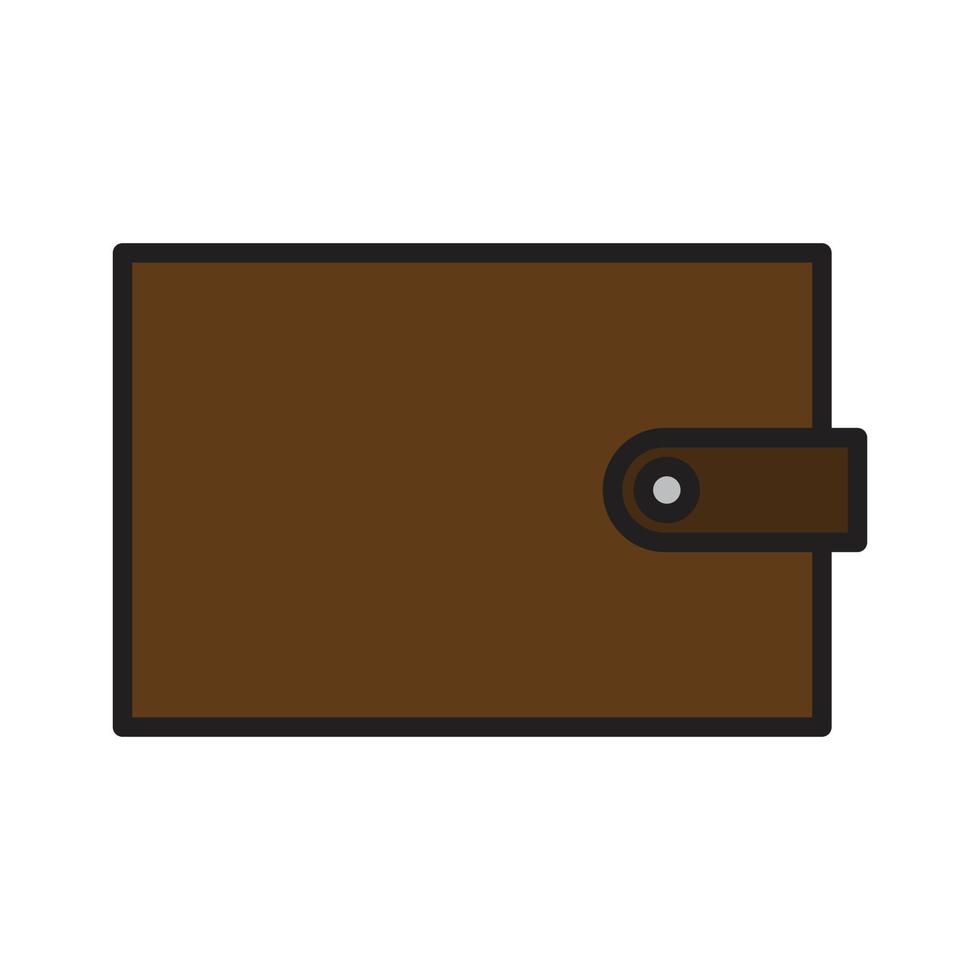 plånbok vektor ikon för webbplats symbol presentation