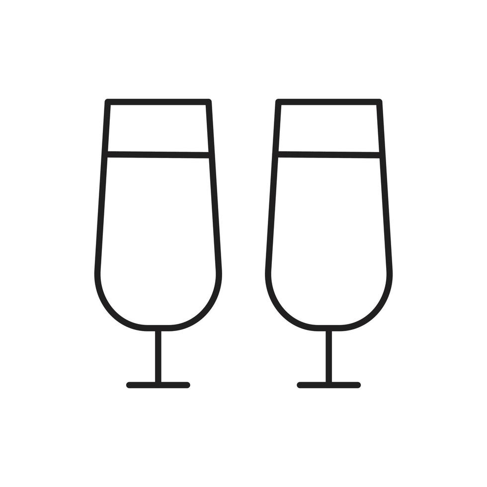 kopp vin vektor för webbplats symbol ikon presentation