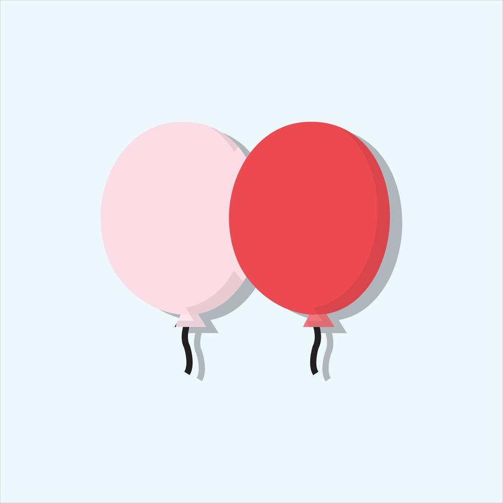 Ballon-Hochzeitsvektor für Website-Symbol-Icon-Präsentation vektor