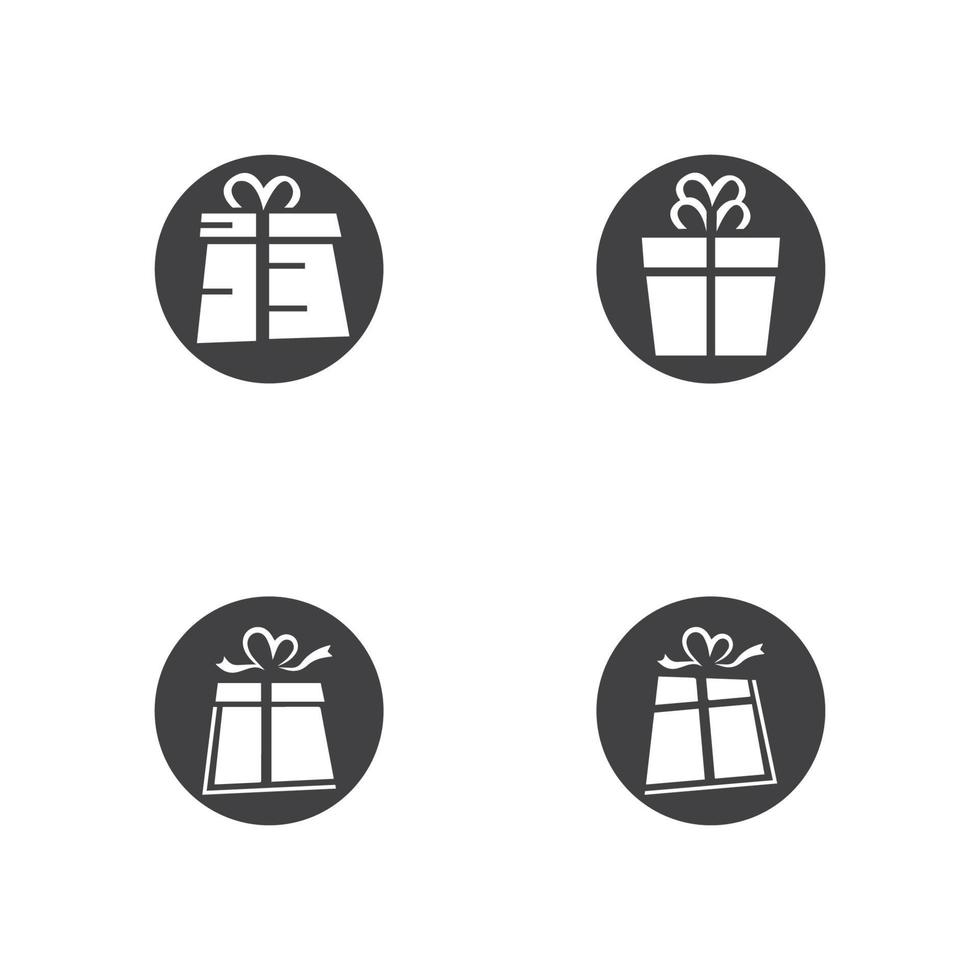 Geschenkbox Symbol Vektor