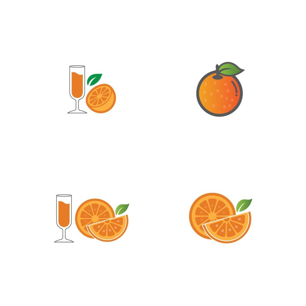 orange Logo Design vektor