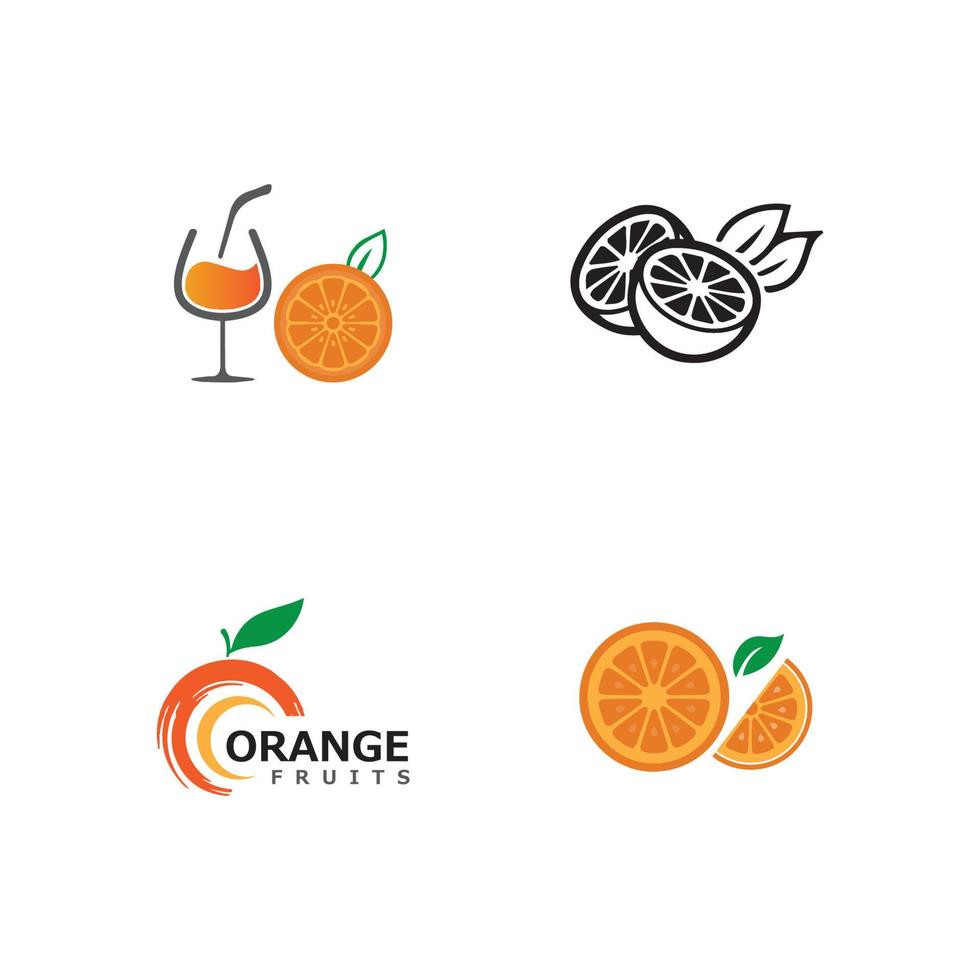 orange Logo Design vektor