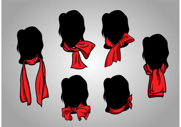 Neck Scarf Vectors