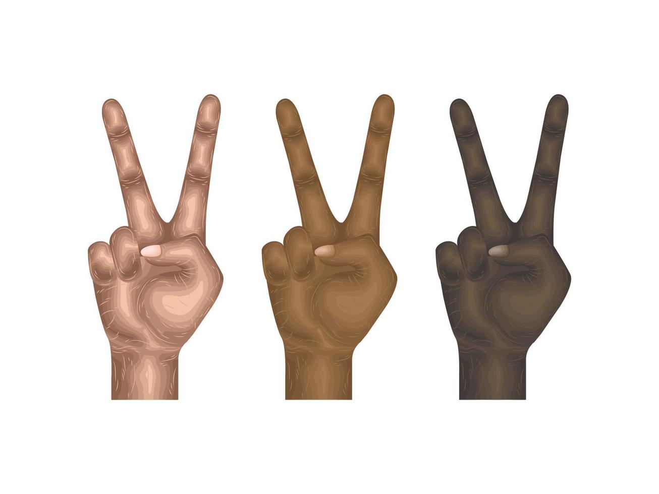 mångfald hud ras samhälle mänsklighet internationell färg hand företag tecken avatar användargemenskap vektor
