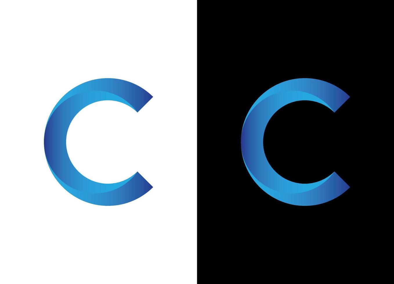 buchstabe c logo design moderne c logo vektor kostenlose vektordatei