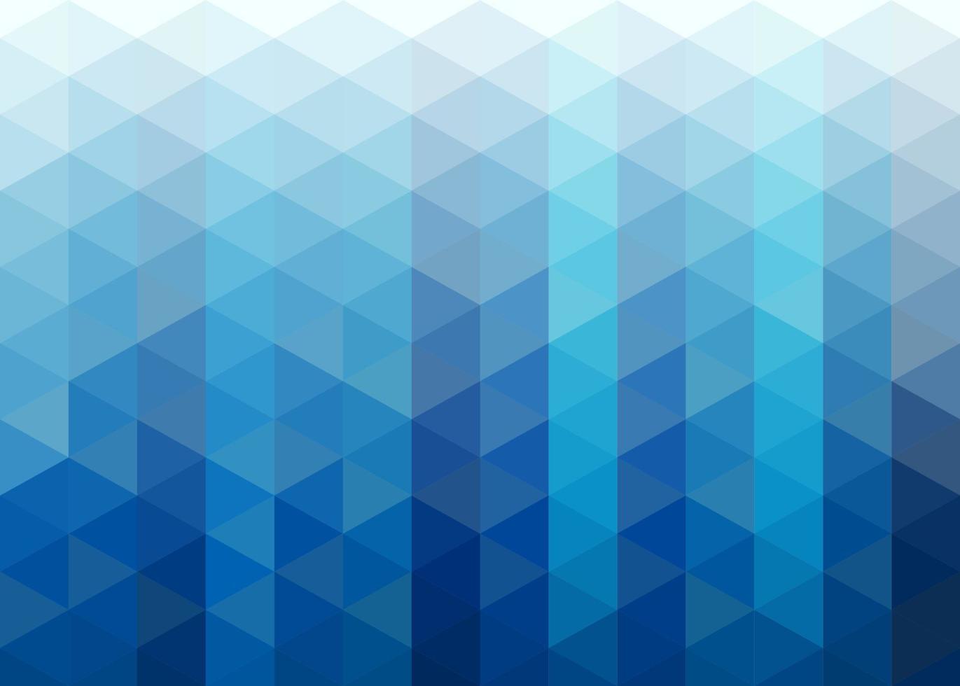 abstrakte blaue Dreiecke Mosaikhintergrund. Design mit Platz für Text. A4-Format. vektor
