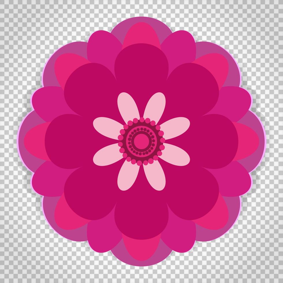 ikon av blomma, vektor blommig symbol.