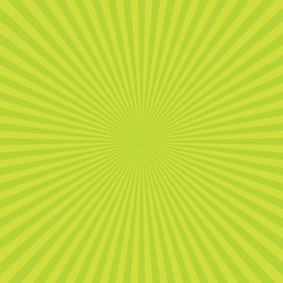 radiale gelbe Sonnenstrahlen, heller Webschablonen-Texturhintergrund - Vektor