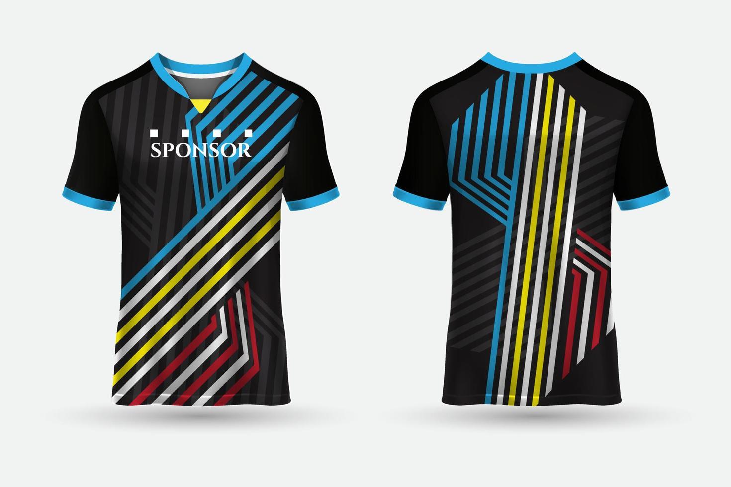 modern sport jersey design vektor och t-shirt mall sport design bakgrund.