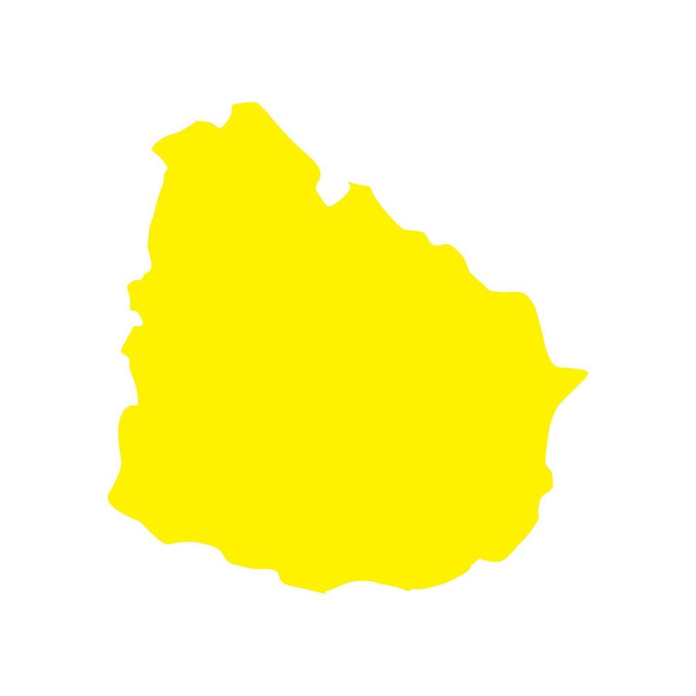 uruguay karte illustriert vektor