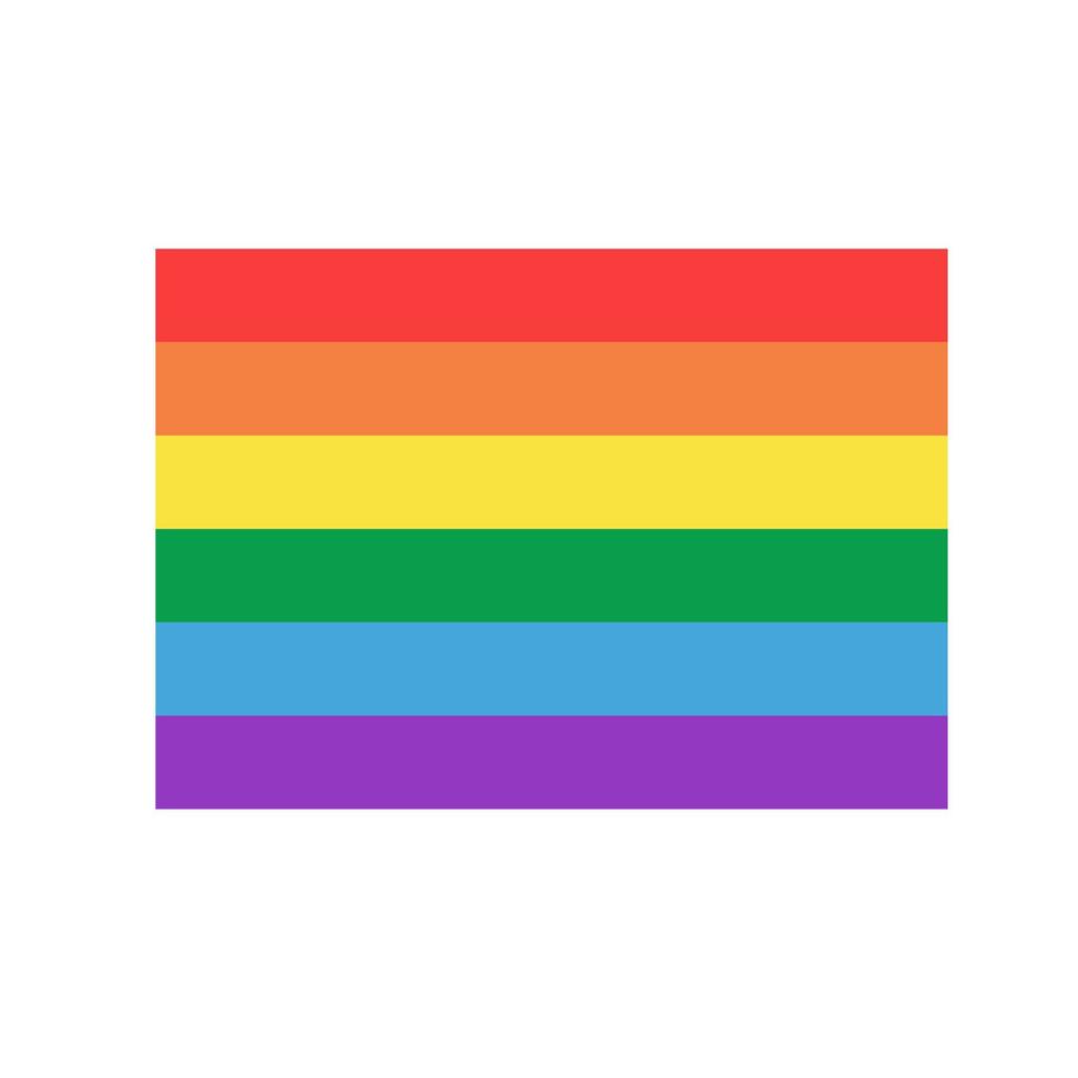 vektorillustration der lgbt-flagge. bunter lgbt-hintergrund vektor