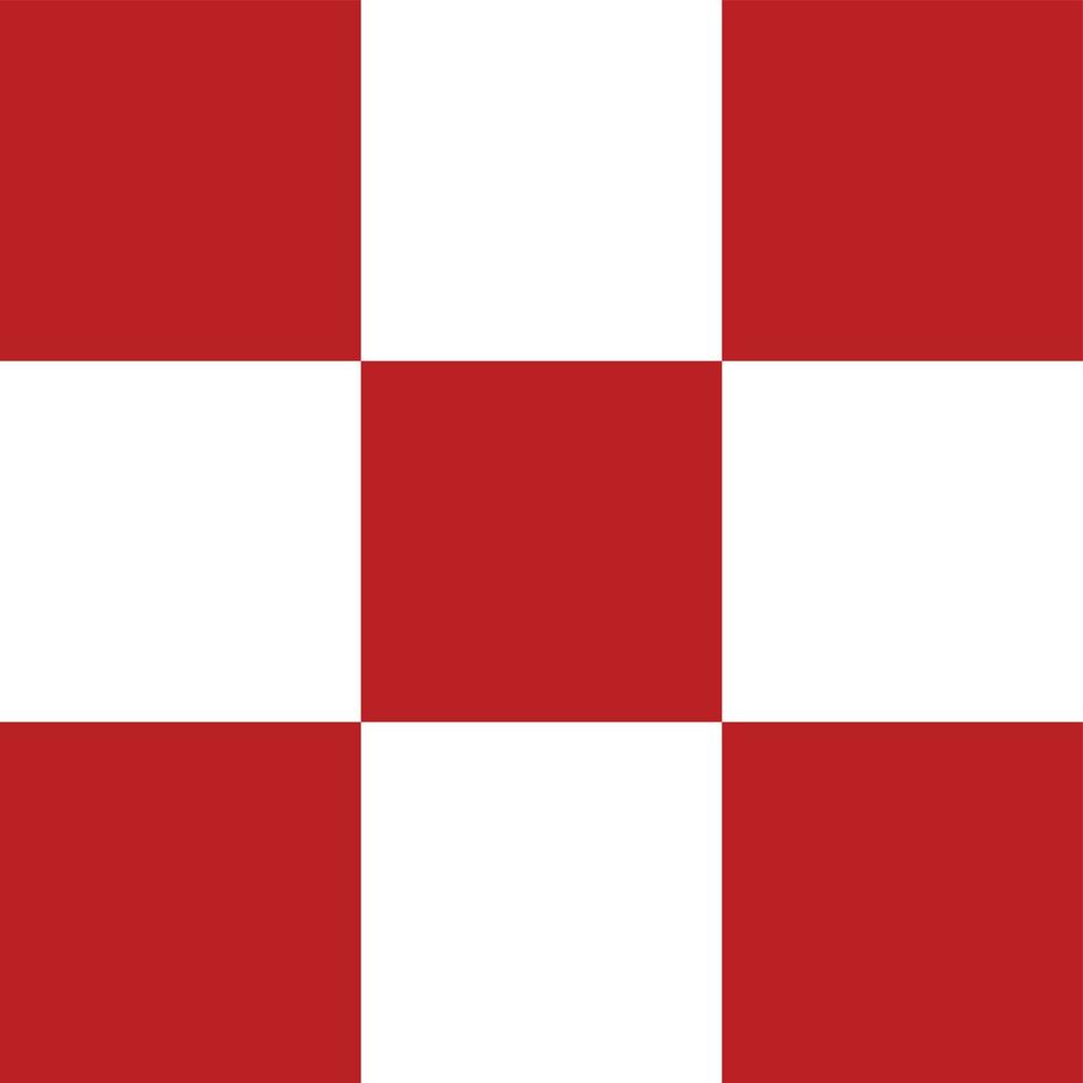rött vit fyrkantigt schack vektor