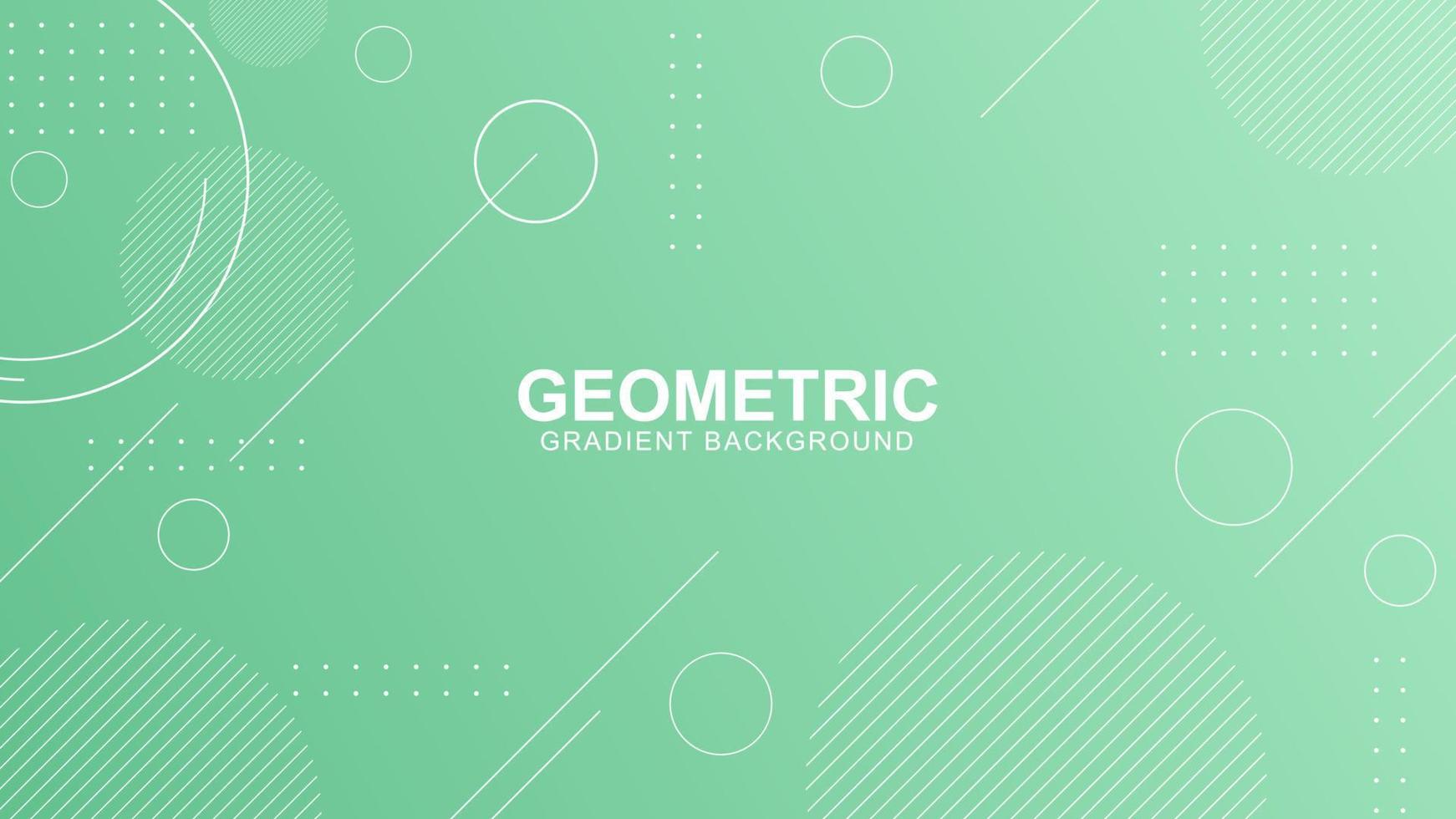 geometrischer formhintergrund mit modernem design vektor