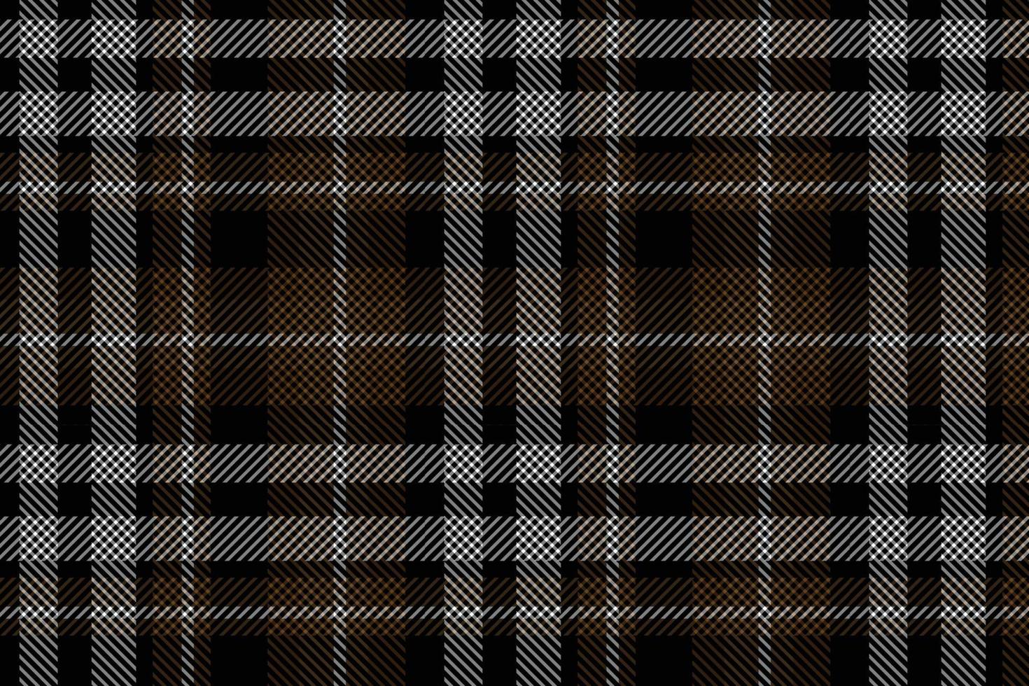 rutigt mönster sömlös vektor. mörk texturerad tartan kontrollera bakgrund vektor