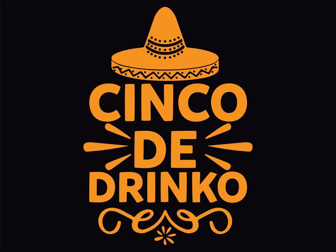 cinco de mayo t-shirt design vektor fil