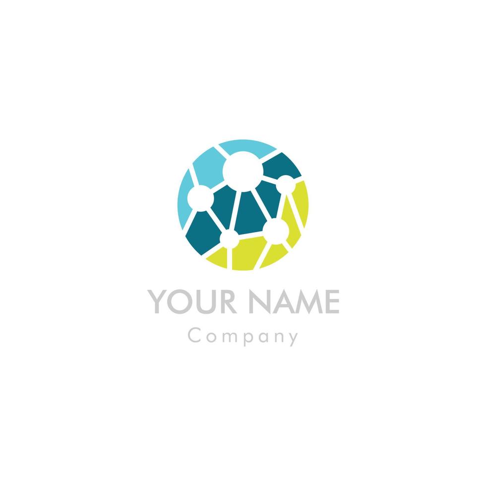 Logo-Labor für das Geschäftssymbol Ihres Unternehmens. vektor