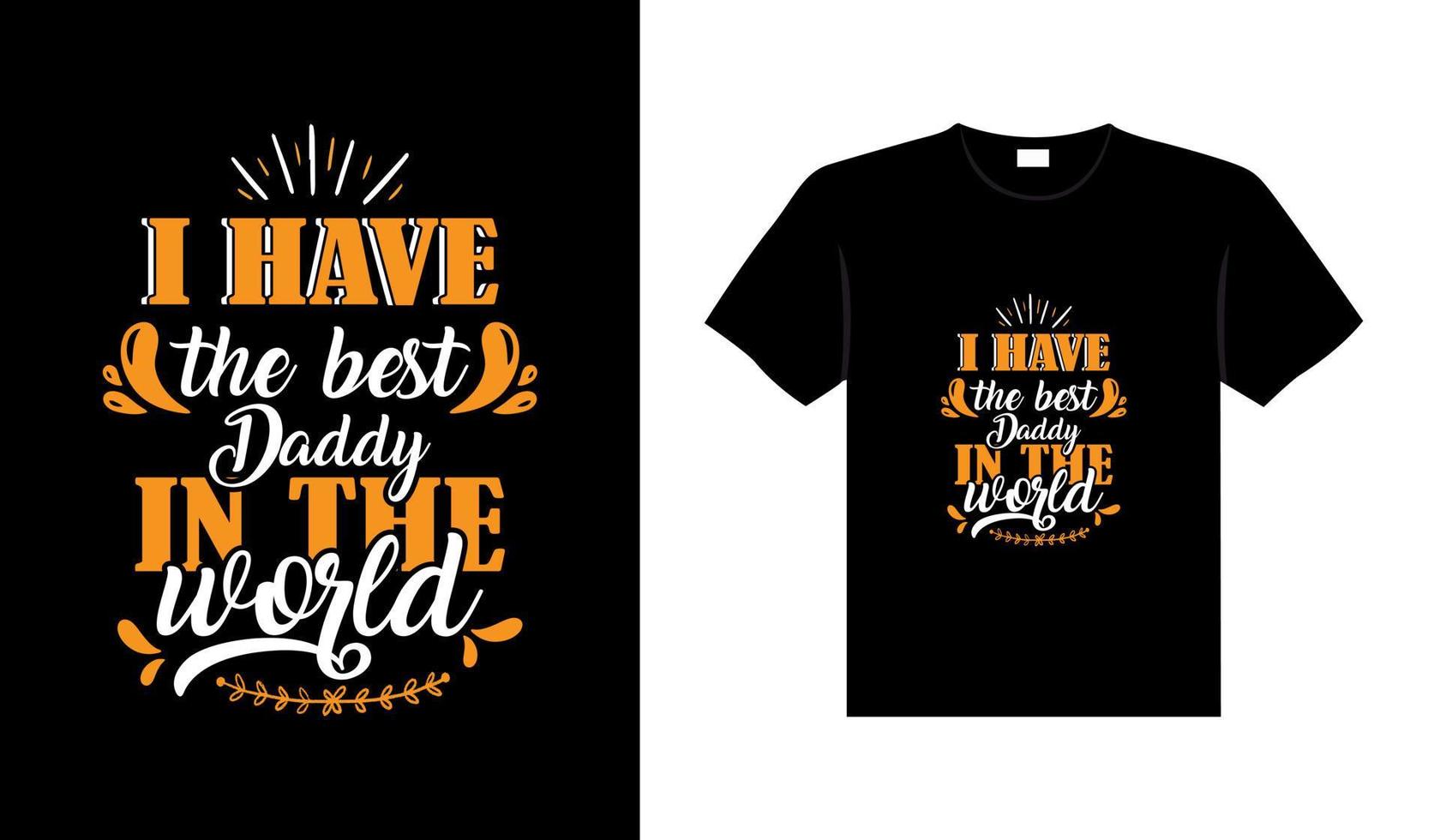 Papa Familie T-Shirt Design Schriftzug Typografie Zitat Beziehung Warendesign vektor