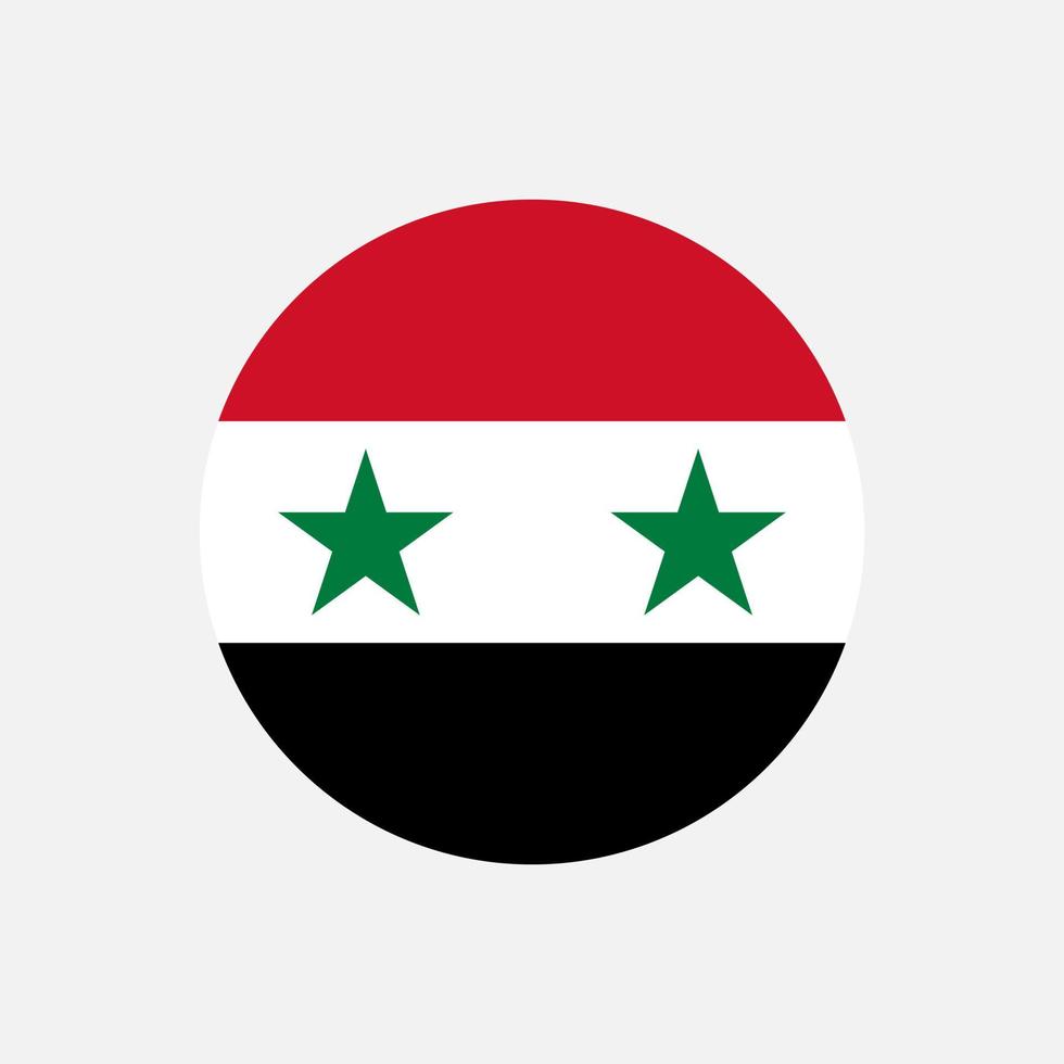 landet syrien. syriens flagga. vektor illustration.