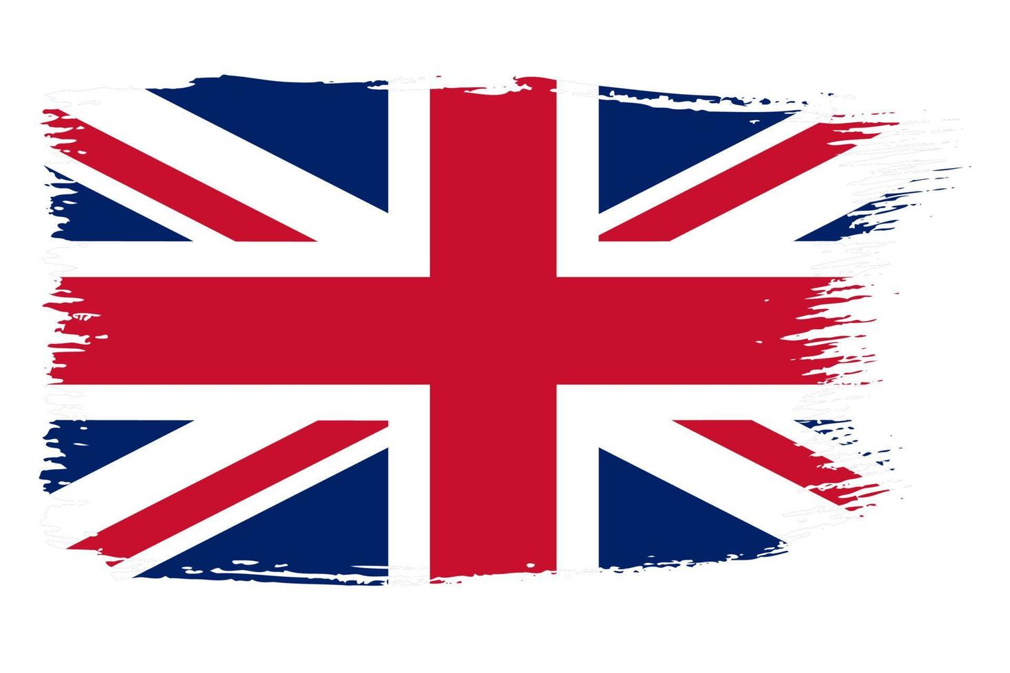 Storbritanniens nationella flagga vektor