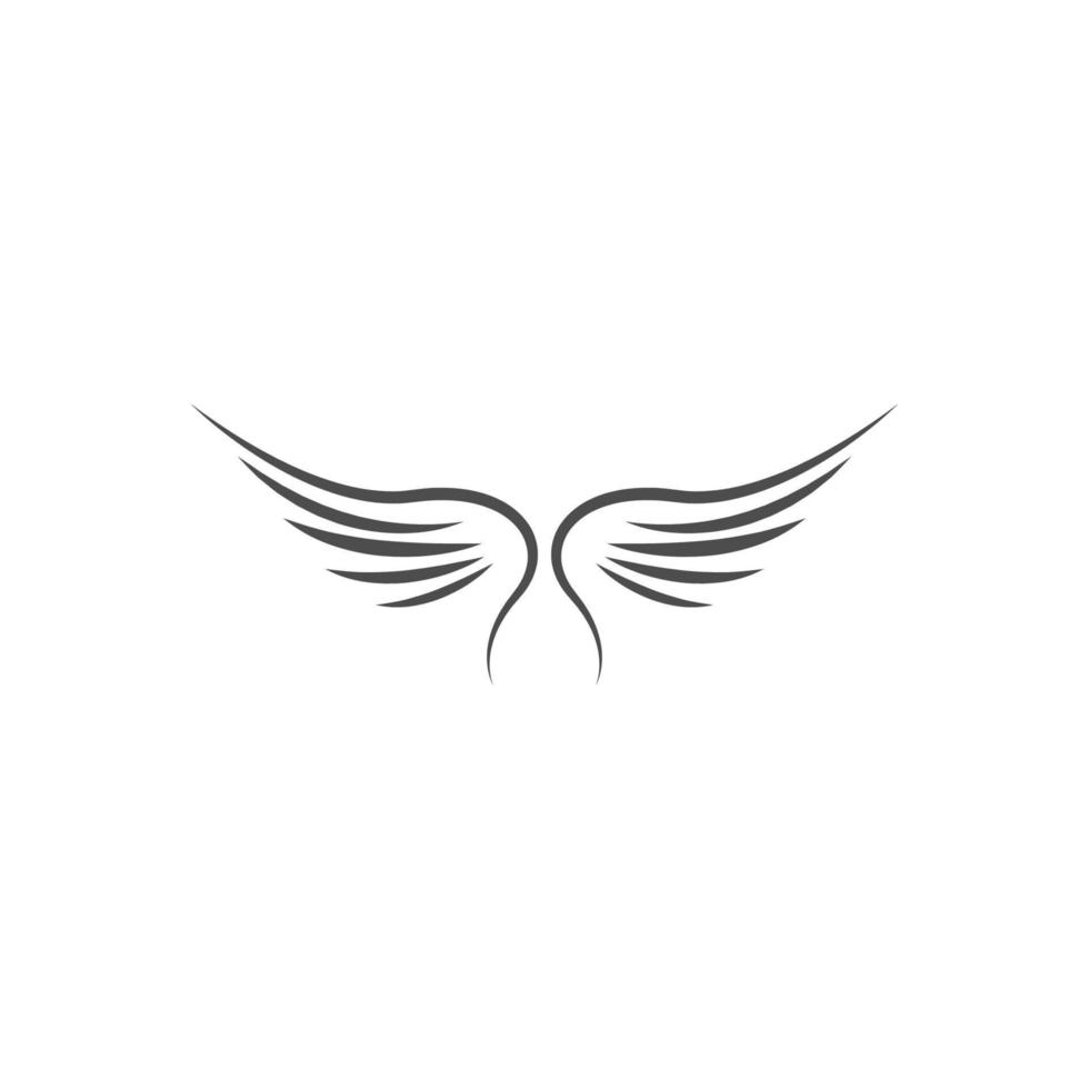 Flügel-Logo-Symbol-Illustration vektor