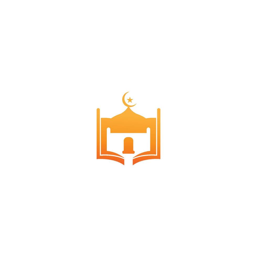 moské logotyp ikon formgivningsmall vektor