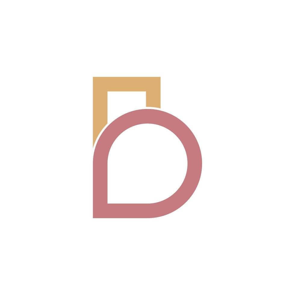 Buchstabe b-Logo-Icon-Design-Vorlage vektor
